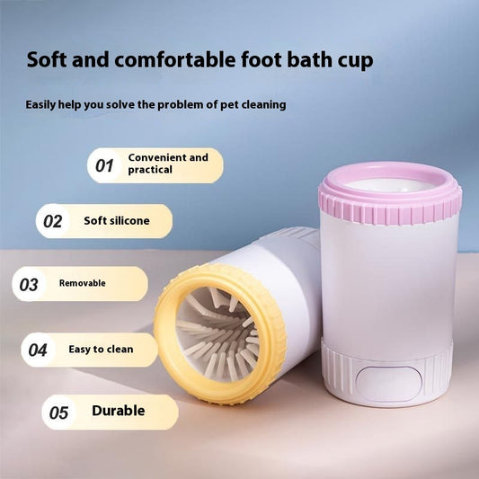 Pet Foot Washing Cup Automatic Foot-washing Machine Dog Foot Washing Cup Cleaning