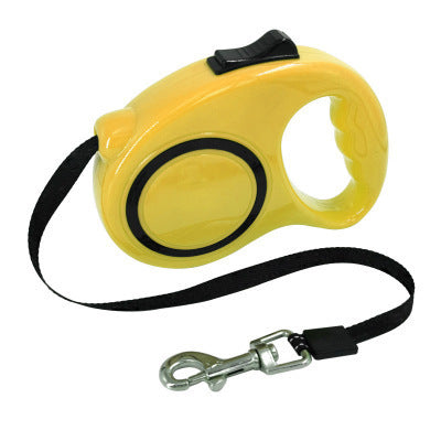 Pet Dog Automatic Retractable Leash Bone Printing